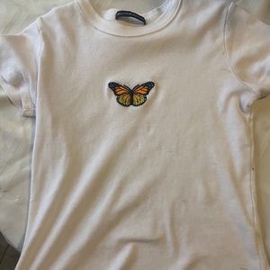 Brandy mellville butterfly shirt!